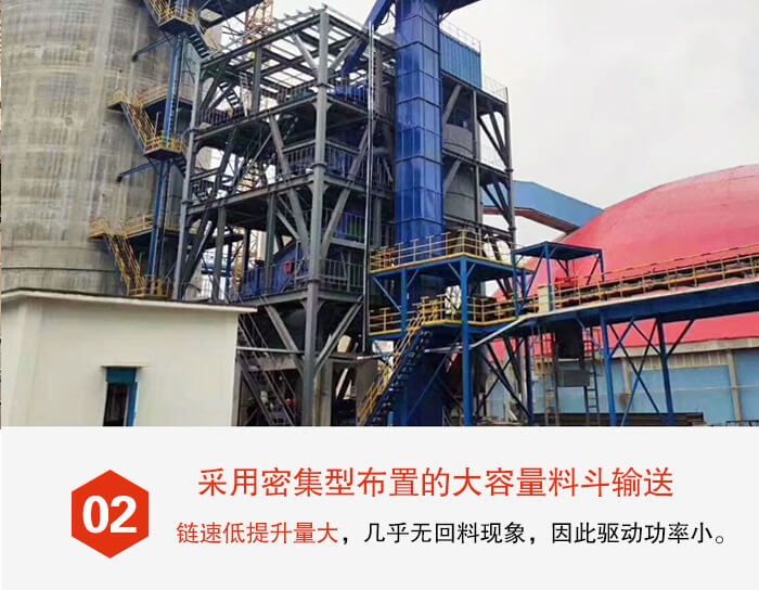 斗式提升機(jī)料斗的排列比較緊密可以防止回料現(xiàn)象的出現(xiàn)。